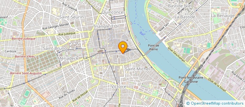 localisation de l'entreprise SOCIETE CIVILE IMMOBILIERE USBEK ET RICA  BORDEAUX