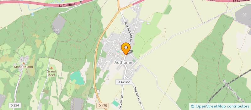 localisation de l'entreprise SOCIETE CIVILE IMMOBILIERE UTMJ  AUTHUME