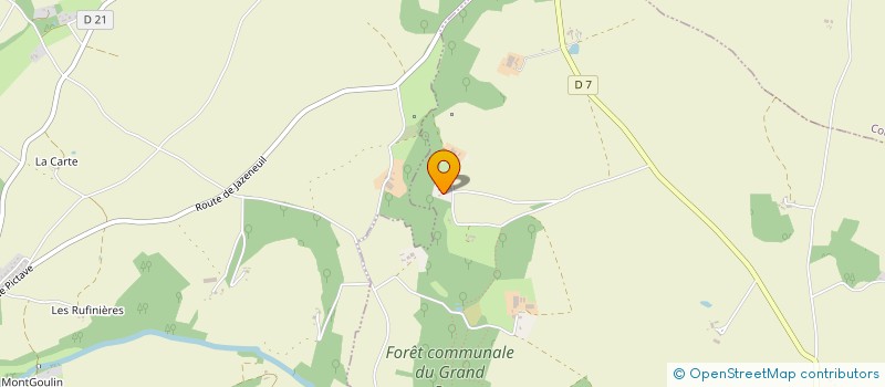 localisation de l'entreprise SOCIETE CIVILE IMMOBILIERE V.L.C.P.  LUSIGNAN