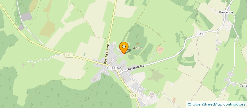 localisation de l'entreprise SOCIETE CIVILE IMMOBILIERE V2M  OISELAY-ET-GRACHAUX