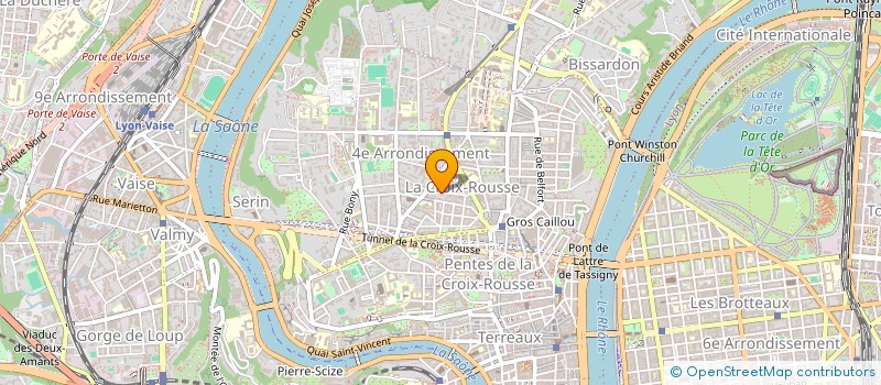 localisation de l'entreprise SOCIETE CIVILE IMMOBILIERE VALENTIN  LYON