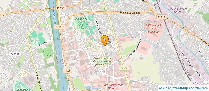 localisation de l'entreprise SOCIETE CIVILE IMMOBILIERE VALEVAN  AGEN