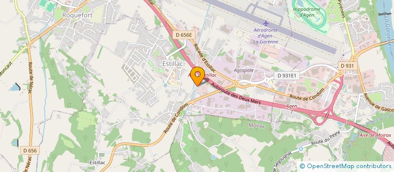 localisation de l'entreprise SOCIETE CIVILE IMMOBILIERE VALEX  ESTILLAC