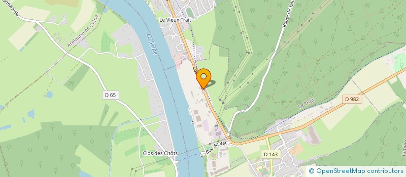 localisation de l'entreprise SOCIETE CIVILE IMMOBILIERE VALLEE DE SEINE IMMOBILIER  YAINVILLE