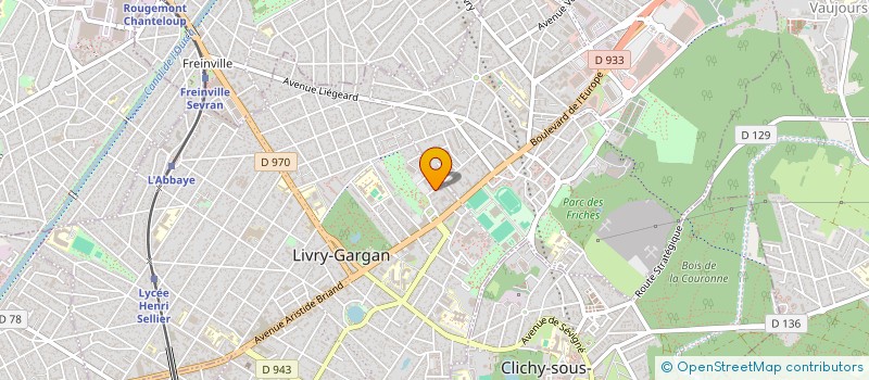 localisation de l'entreprise SOCIETE CIVILE IMMOBILIERE VAMY - SCI VAMY à LIVRY-GARGAN