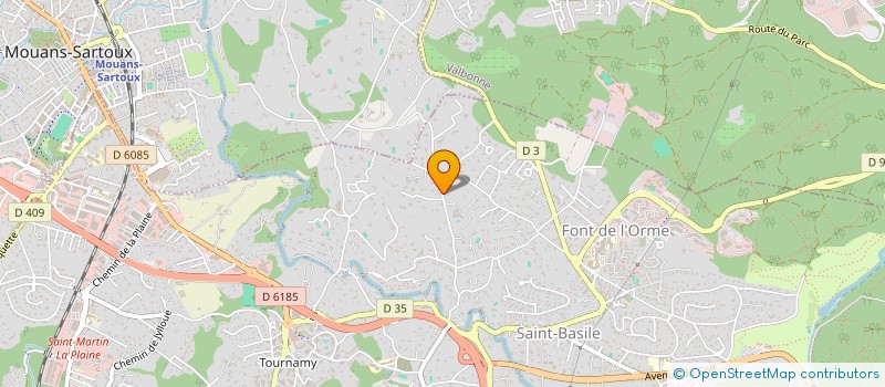 localisation de l'entreprise SOCIETE CIVILE IMMOBILIERE VASILISA à MOUGINS