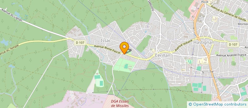 localisation de l'entreprise SOCIETE CIVILE IMMOBILIERE VASSELIN  SAINT-MEDARD-EN-JALLES