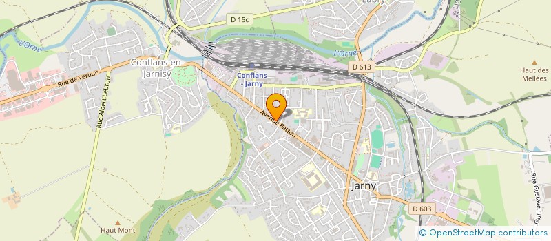 localisation de l'entreprise SOCIETE CIVILE IMMOBILIERE VATEL DNK  JARNY