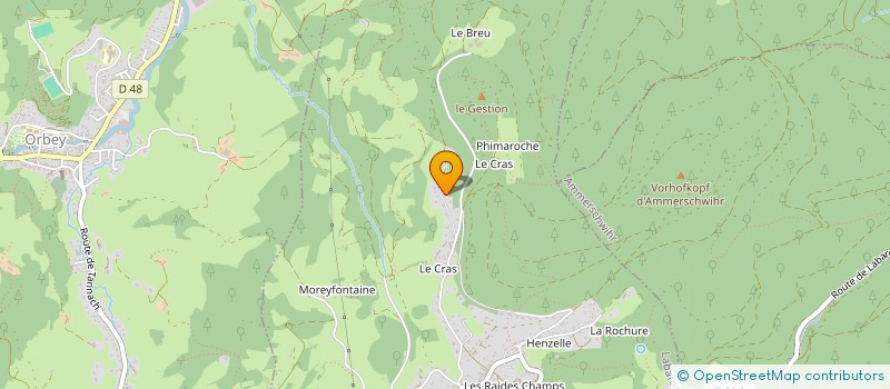 localisation de l'entreprise SOCIETE CIVILE IMMOBILIERE VAUTHIER@OBERNAI  LABAROCHE