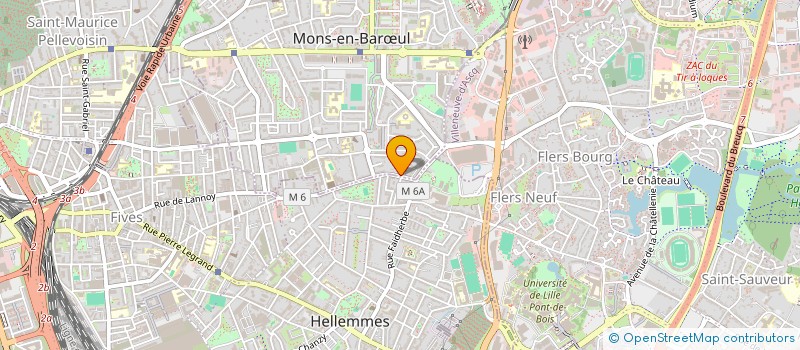 localisation de l'entreprise SOCIETE CIVILE IMMOBILIERE VDM  MONS-EN-BARUL