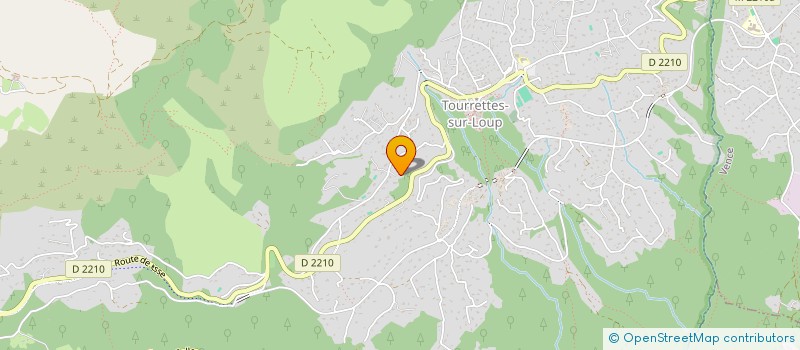 localisation de l'entreprise SOCIETE CIVILE IMMOBILIERE VEJA  TOURRETTES-SUR-LOUP