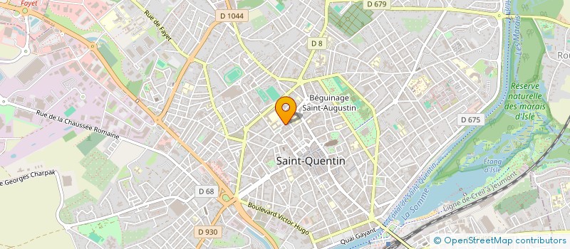 localisation de l'entreprise SOCIETE CIVILE IMMOBILIERE VELA à SAINT-QUENTIN