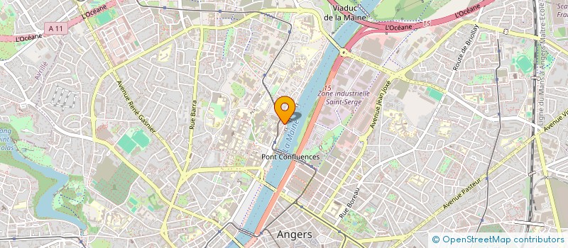 localisation de l'entreprise SOCIETE CIVILE IMMOBILIERE VENDREDI à ANGERS