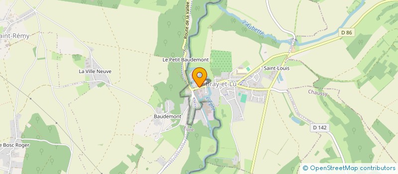 localisation de l'entreprise SOCIETE CIVILE IMMOBILIERE VERGNE THOMAS ANGELIQUE  BRAY-ET-LU