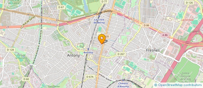 localisation de l'entreprise SOCIETE CIVILE IMMOBILIERE VERLOOVE à ANTONY