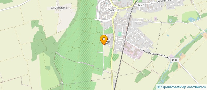 localisation de l'entreprise SOCIETE CIVILE IMMOBILIERE VERTUSIENNE  BLANCS-COTEAUX