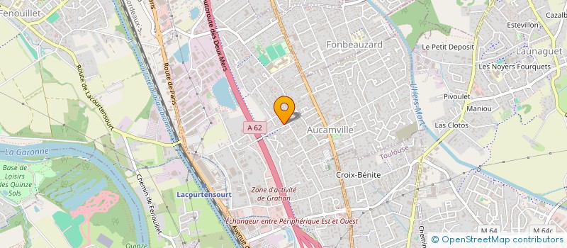 localisation de l'entreprise SOCIETE CIVILE IMMOBILIERE VET'AUCAMVILLE à AUCAMVILLE
