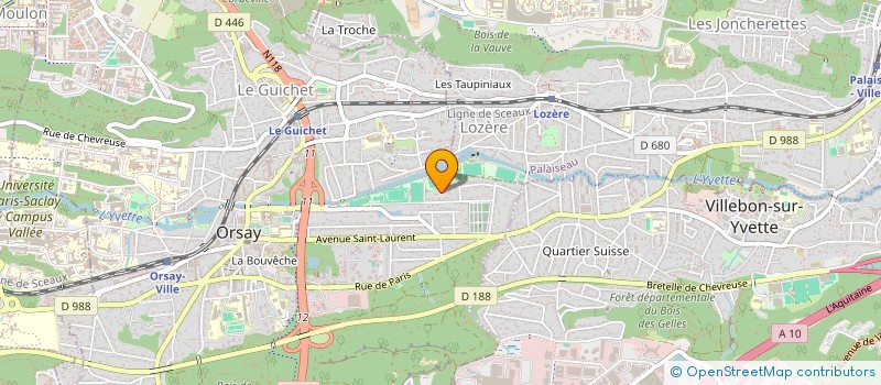 localisation de l'entreprise SOCIETE CIVILE IMMOBILIERE VETAVIGNON ET PAR ABREVIATION SCI VETAVIGNON  ORSAY