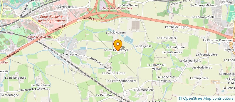 localisation de l'entreprise SOCIETE CIVILE IMMOBILIERE VI&LO à CESSON-SEVIGNE