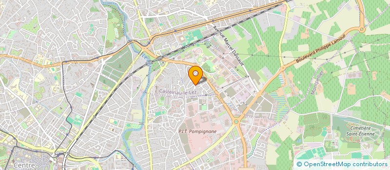 localisation de l'entreprise SOCIETE CIVILE IMMOBILIERE VIA NATURA  CASTELNAU-LE-LEZ