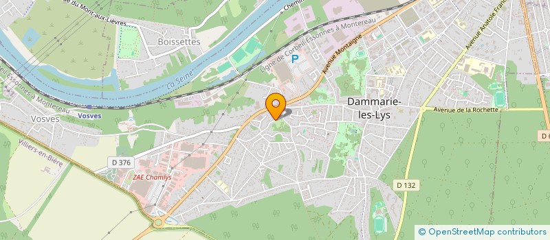 localisation de l'entreprise SOCIETE CIVILE IMMOBILIERE VIAULT à DAMMARIE-LES-LYS