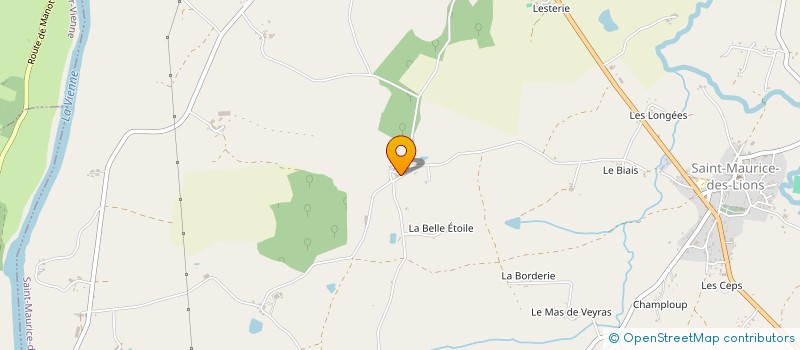localisation de l'entreprise SOCIETE CIVILE IMMOBILIERE VICTOIRE à SAINT-MAURICE-DES-LIONS