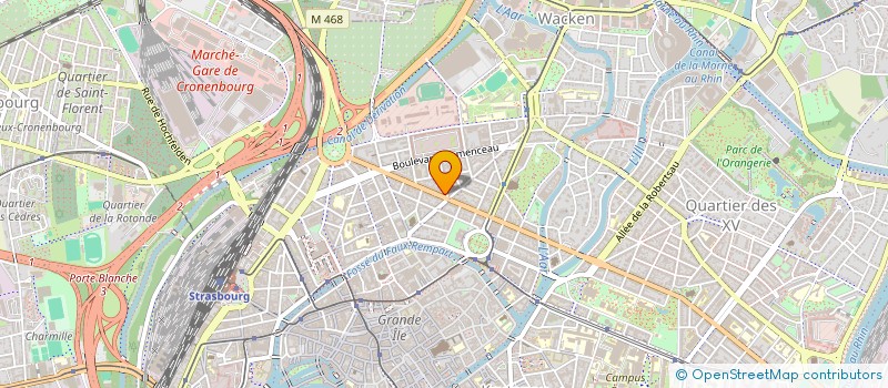 localisation de l'entreprise SOCIETE CIVILE IMMOBILIERE VICTOR&ALICE  STRASBOURG