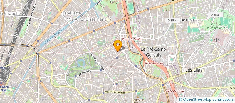 localisation de l'entreprise SOCIETE CIVILE IMMOBILIERE VICTOR BLUE  PARIS