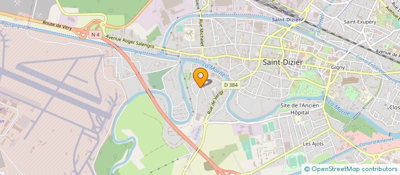 localisation de l'entreprise SOCIETE CIVILE IMMOBILIERE VICTORYA à SAINT-DIZIER