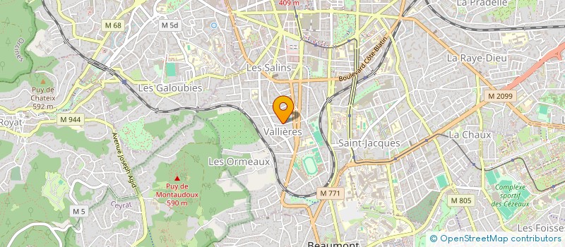 localisation de l'entreprise SOCIETE CIVILE IMMOBILIERE VIELVIC EN JOIE  CLERMONT-FERRAND