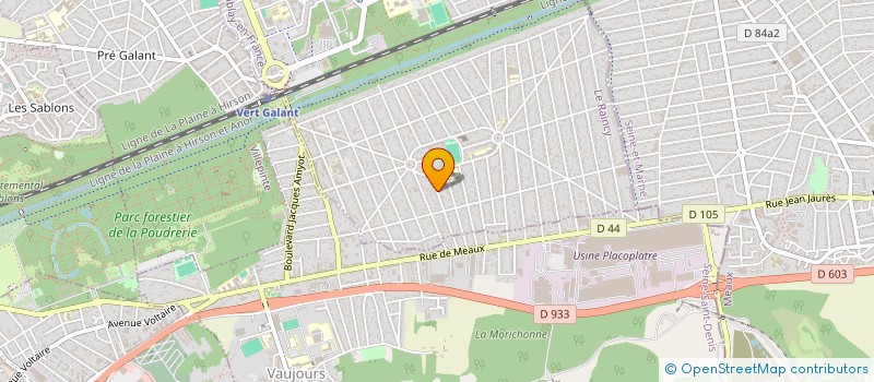 localisation de l'entreprise SOCIETE CIVILE IMMOBILIERE VILLA G&F à TREMBLAY-EN-FRANCE