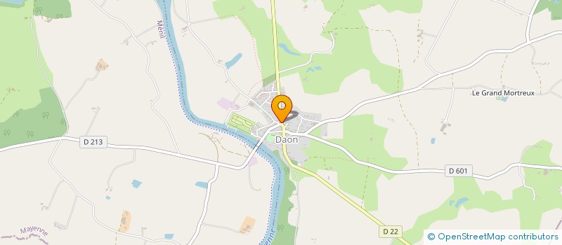 localisation de l'entreprise SOCIETE CIVILE IMMOBILIERE VILLANETIER  DAON