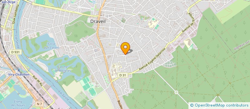 localisation de l'entreprise SOCIETE CIVILE IMMOBILIERE VILLIERS à DRAVEIL