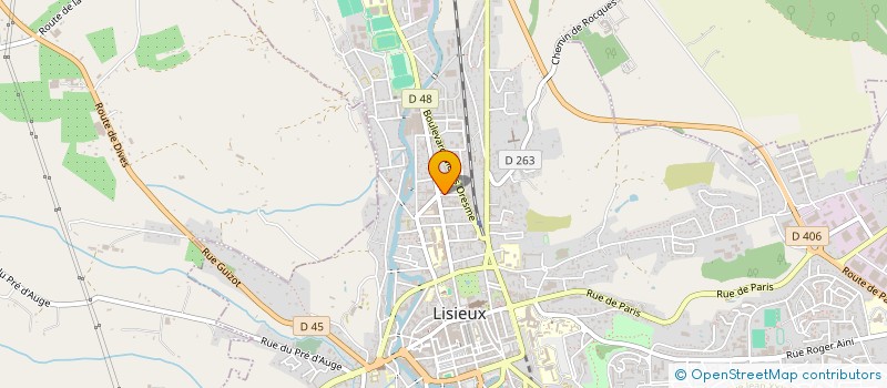 localisation de l'entreprise SOCIETE CIVILE IMMOBILIERE VINCENT MARIE à LISIEUX
