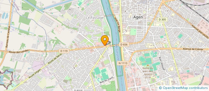 localisation de l'entreprise SOCIETE CIVILE IMMOBILIERE VINGT QUATRE  LE PASSAGE