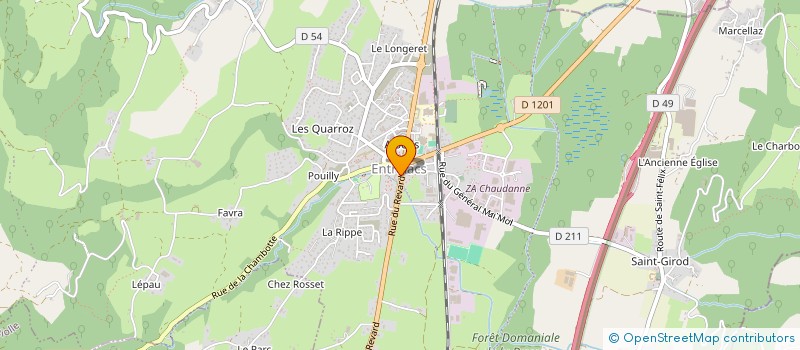 localisation de l'entreprise SOCIETE CIVILE IMMOBILIERE VINSTIEN  ENTRELACS