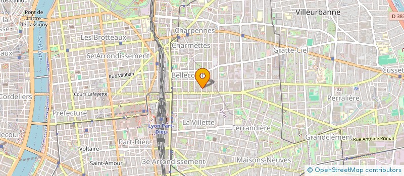 localisation de l'entreprise SOCIETE CIVILE IMMOBILIERE VIRI  LYON