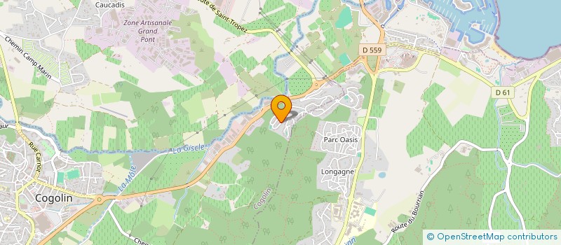 localisation de l'entreprise SOCIETE CIVILE IMMOBILIERE VIRIOT INVEST à GRIMAUD
