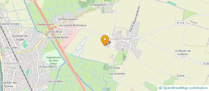 localisation de l'entreprise SOCIETE CIVILE IMMOBILIERE VIV'SANTE  SAINT-VIVIEN