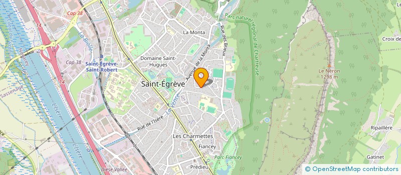 localisation de l'entreprise SOCIETE CIVILE IMMOBILIERE VIVIMMO  SAINT-EGREVE