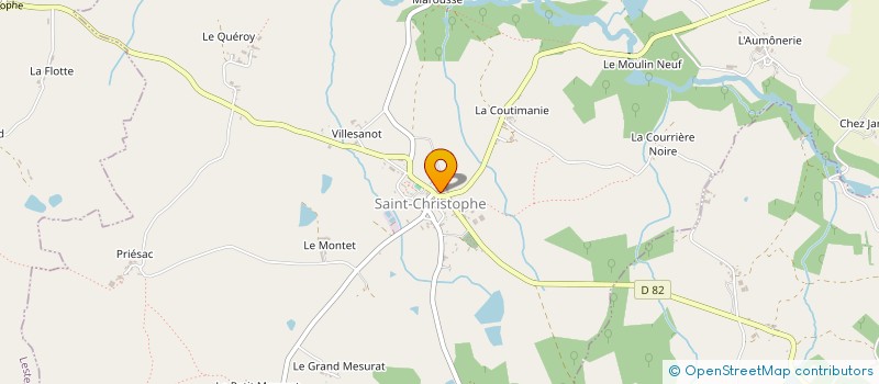 localisation de l'entreprise SOCIETE CIVILE IMMOBILIERE VLADIMIR GHIKA à SAINT-CHRISTOPHE