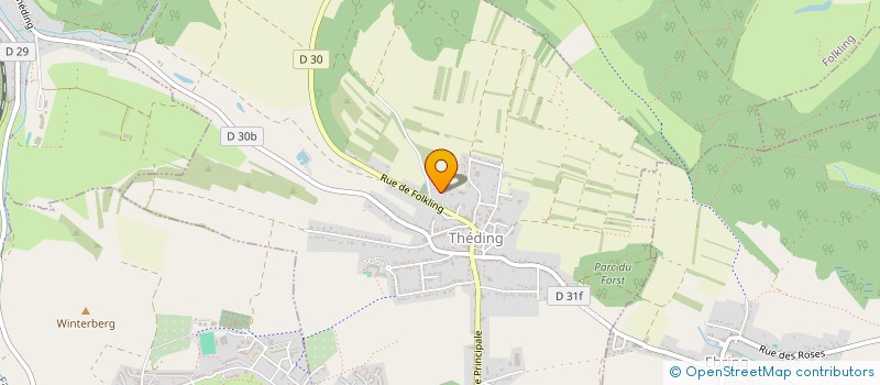 localisation de l'entreprise SOCIETE CIVILE IMMOBILIERE VMR  THEDING