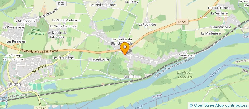 localisation de l'entreprise SOCIETE CIVILE IMMOBILIERE VOC  OUDON