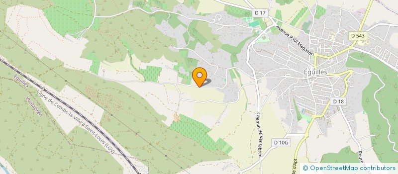 localisation de l'entreprise SOCIETE CIVILE IMMOBILIERE VOLTAIRE MIRABEAU  EGUILLES