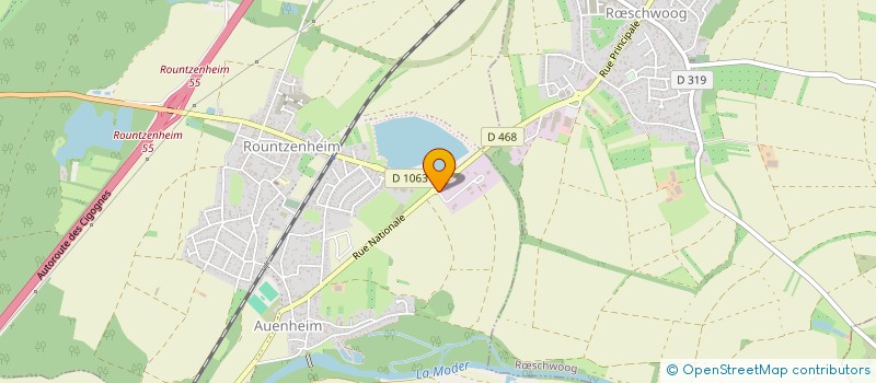 localisation de l'entreprise SOCIETE CIVILE IMMOBILIERE VRAC  ROUNTZENHEIM-AUENHEIM