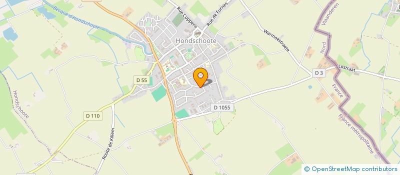 localisation de l'entreprise SOCIETE CIVILE IMMOBILIERE VSM  HONDSCHOOTE