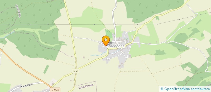 localisation de l'entreprise SOCIETE CIVILE IMMOBILIERE VUILLAUME à CHARDOGNE