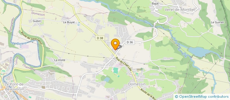 localisation de l'entreprise SOCIETE CIVILE IMMOBILIERE VULAC  DOMESSIN