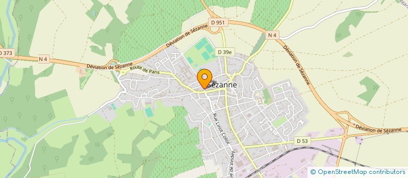 localisation de l'entreprise SOCIETE CIVILE IMMOBILIERE VVB à SEZANNE