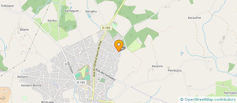 localisation de l'entreprise SOCIETE CIVILE IMMOBILIERE WAGCLERE  SURZUR